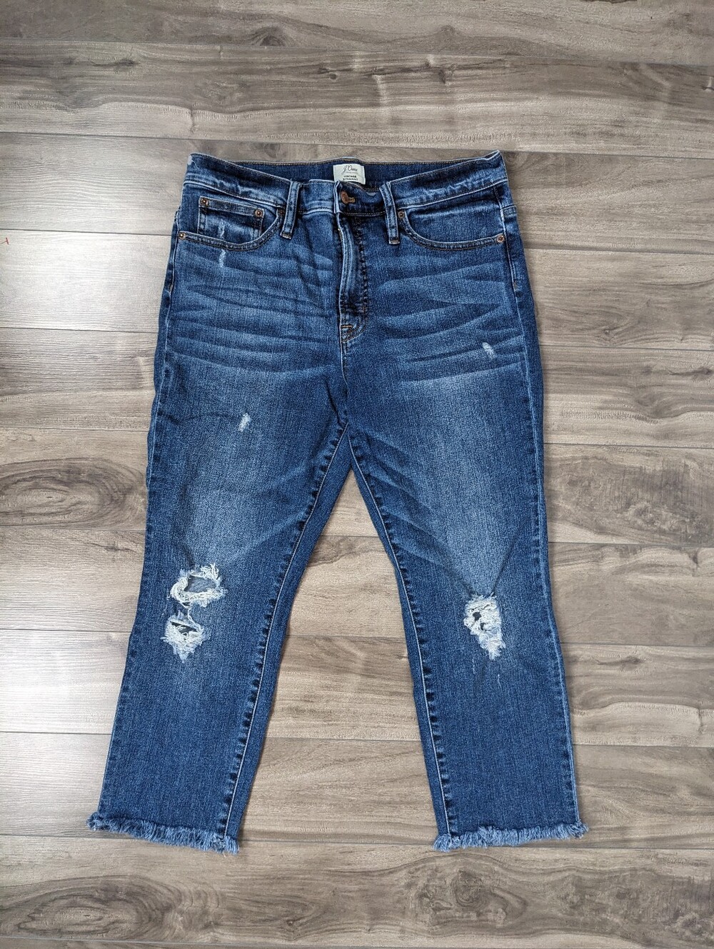 J.Crew Women's Medium Blue Jeans Vintage Straight Size 31P